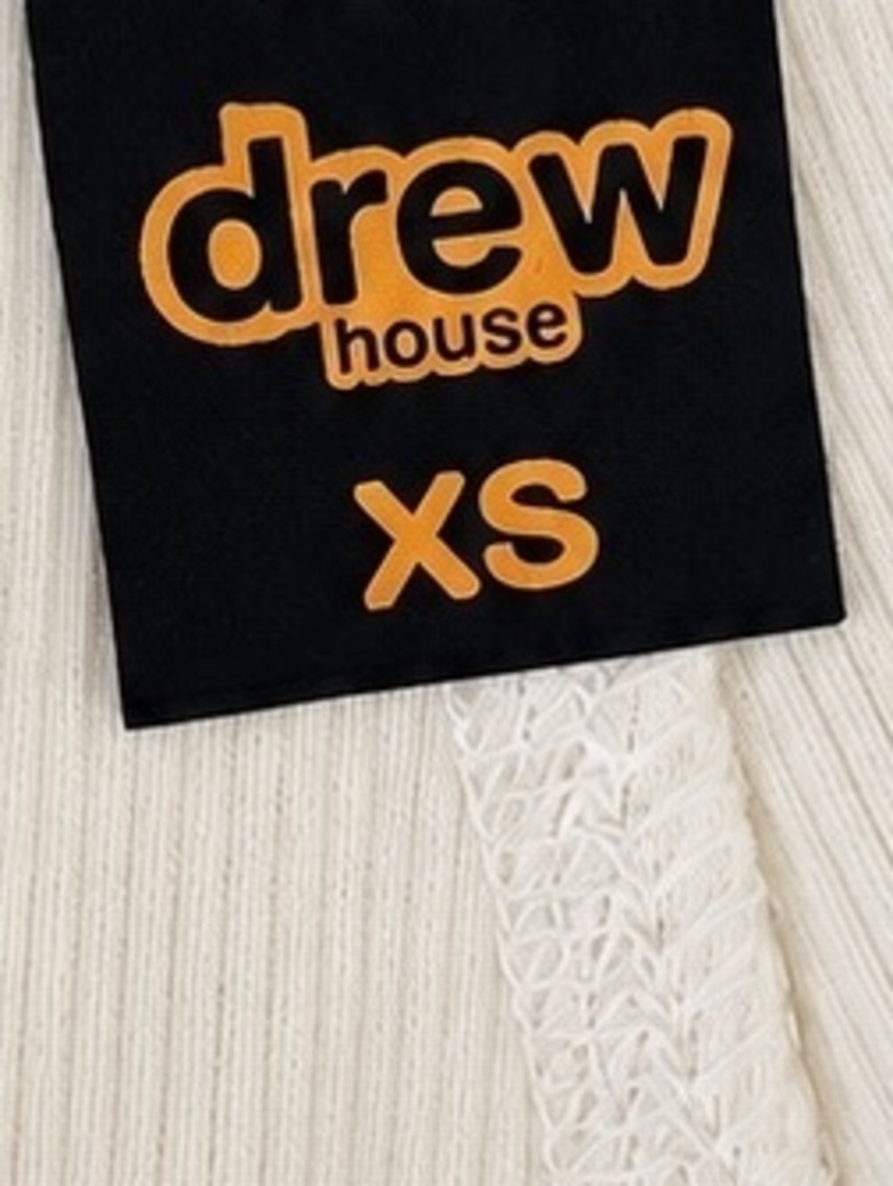 Drew House cream pants, size XS NWOT - Picture 3 of 3
